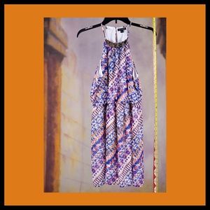 BLOW OUT Gold Metal and Bright Dress